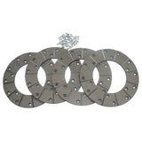 Brake Lining and Rivet Set 6 1/2" (165mm)