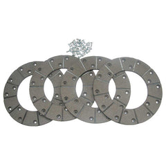 Brake Lining and Rivet Set 6 1/2" (165mm)